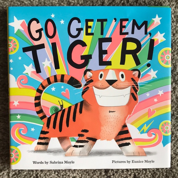 ‘Go Get ‘Em Tiger’ Kids’ Book A2 - Picture 1 of 8